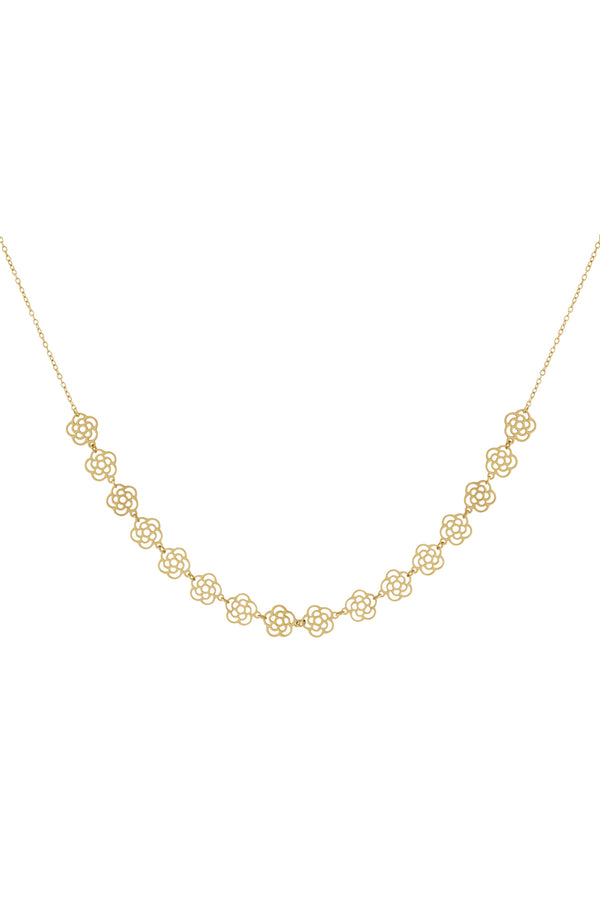 Collar de flores de amor