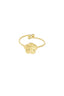 Anillo con linda flor