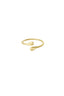 Elegant Minimalist Stainless Steel Ring in Silver and Gold