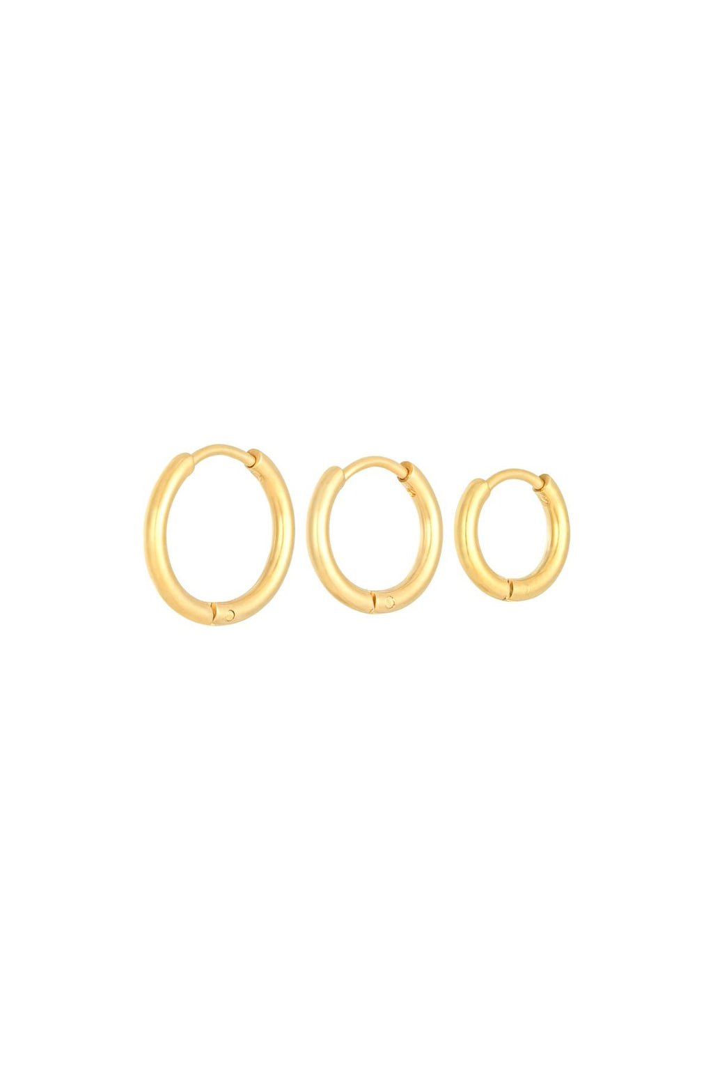 Small hoop sets 3 pieces 