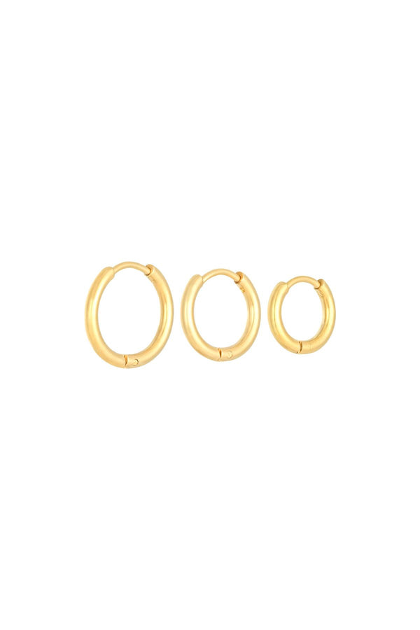 Small hoop sets 3 pieces 