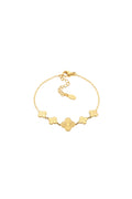 Pulsera Trébol Bloom Dorado