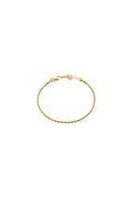 Pulsera Cordón Fino Dorado