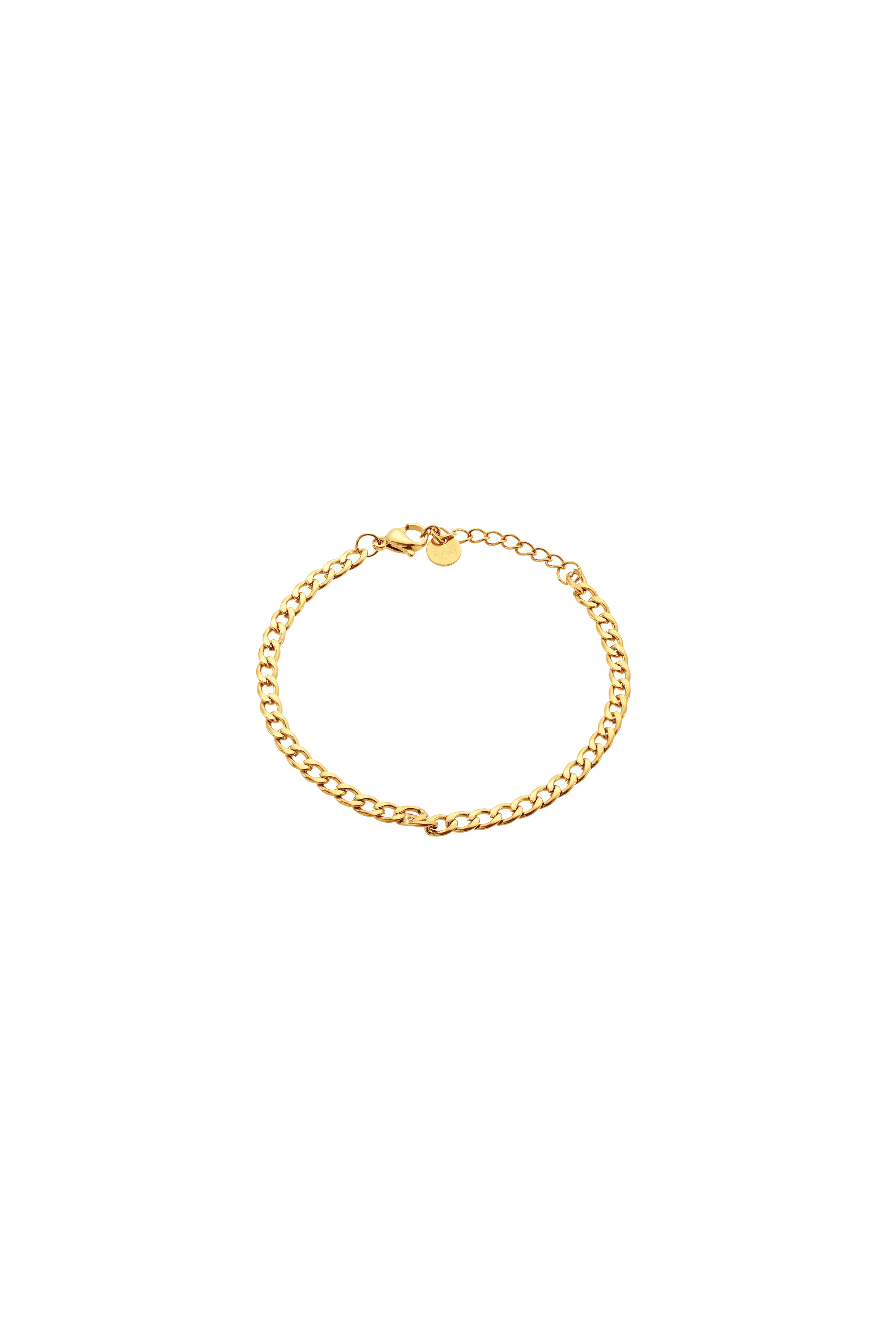 Pulsera Barbada Dorado