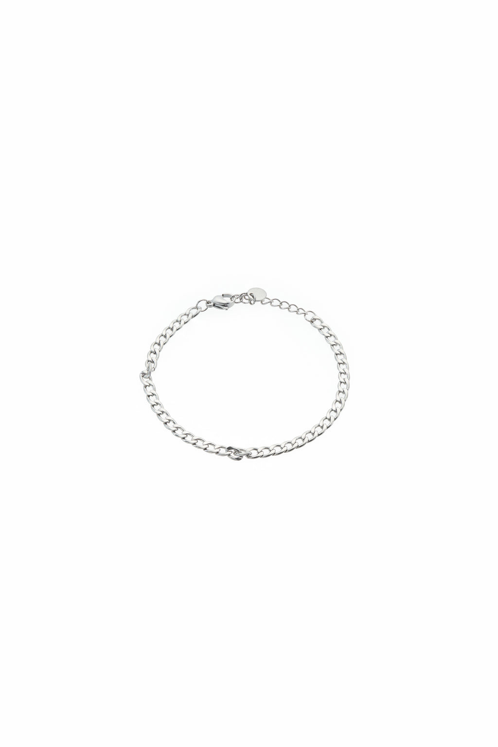 Pulsera Barbada Plateado