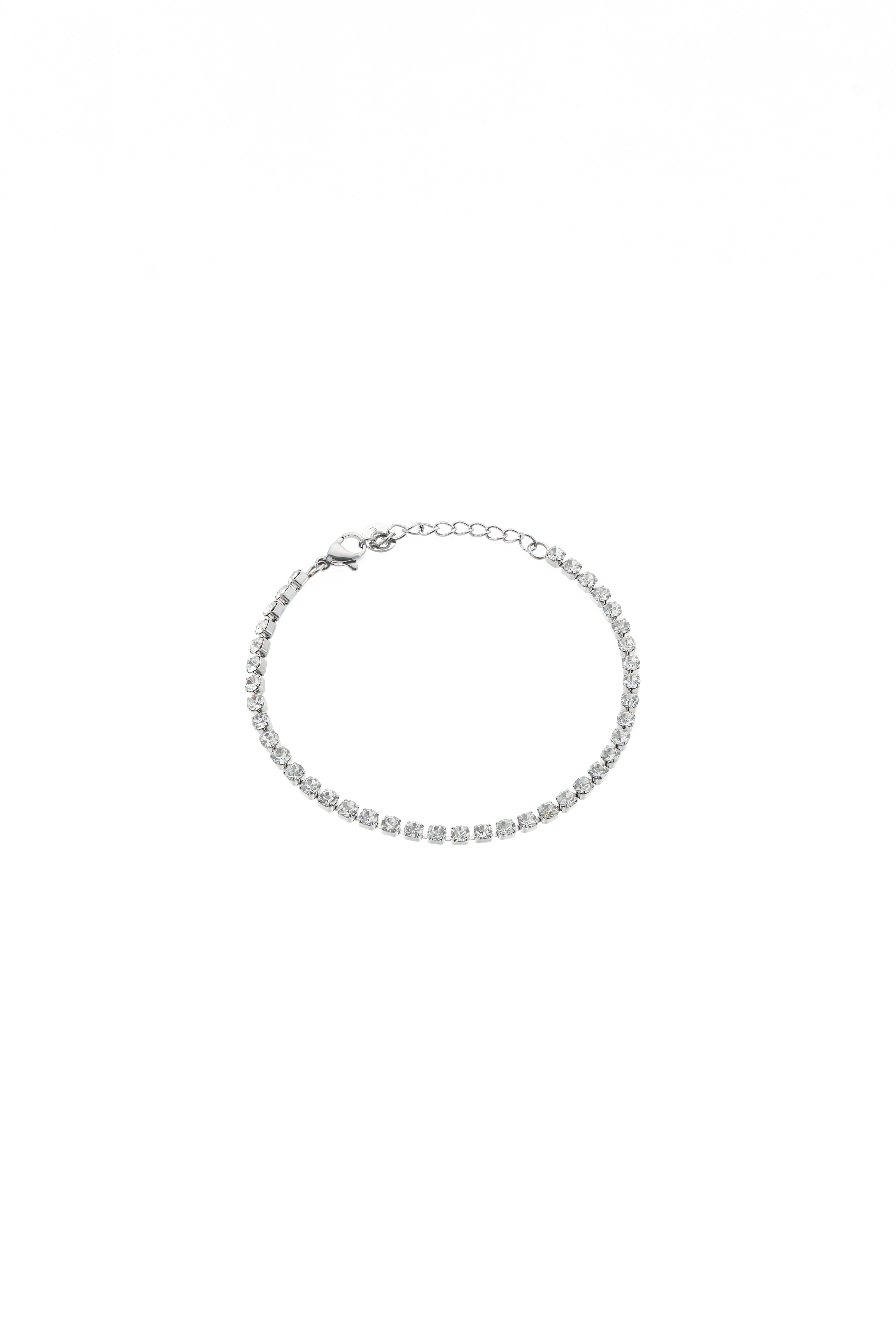 Pulsera Tenis Brillante de Plata
