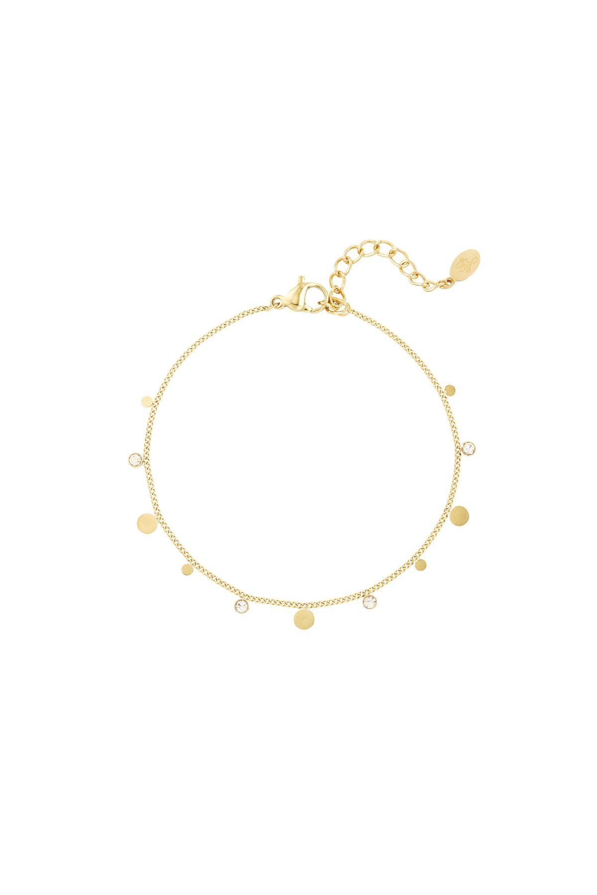 Pulsera detalles de pedrería Imagen principal del producto