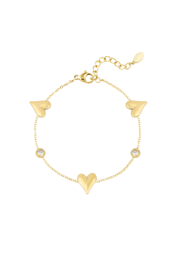pulsera de amor resplandeciente