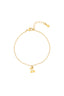Elegant Gold Charm Bracelet for Stylish Women