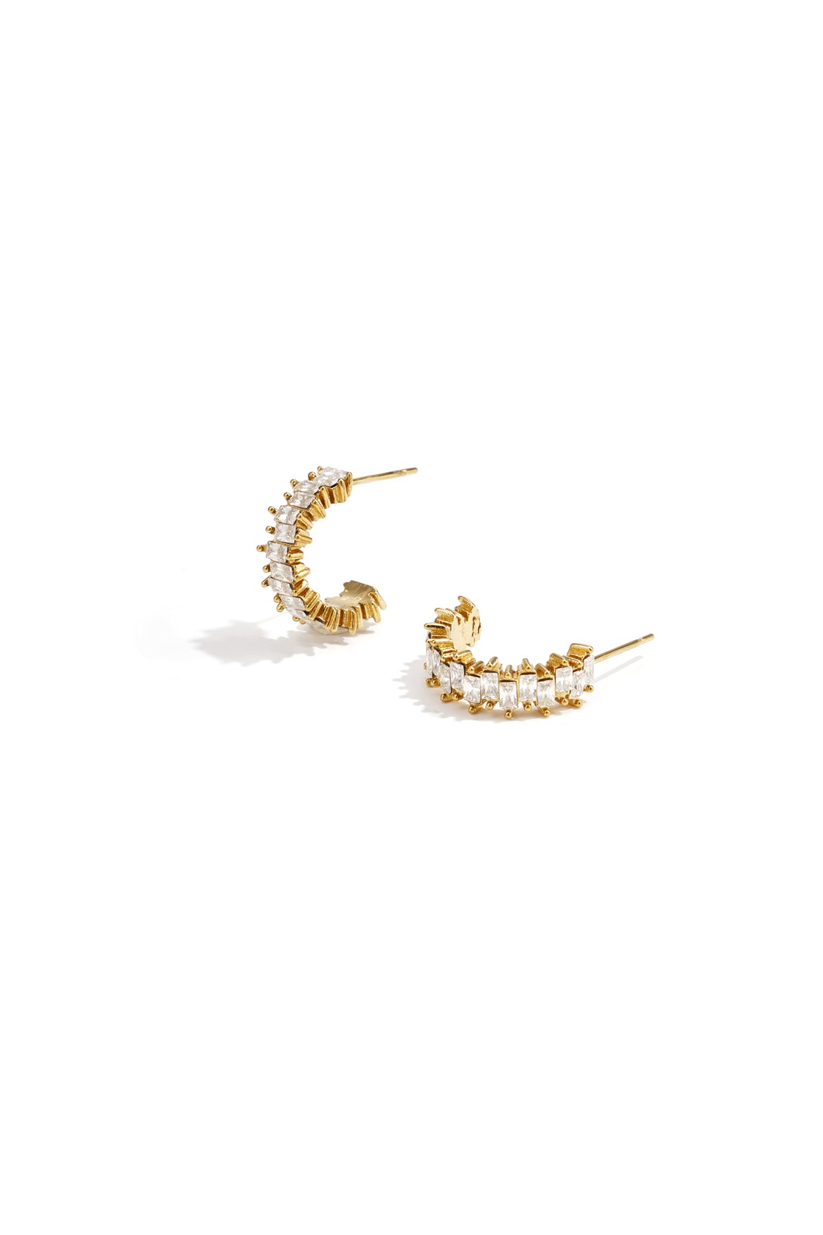 Elegant Rhinestone Hoop Earrings for All Occasions Main product image