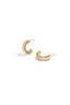 Elegant Rhinestone Hoop Earrings for All Occasions