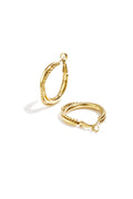 Stylish Silver & Gold Hoop Earrings for Everyday Wear