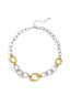 Collares de cadena de acero inoxidable Cadena Casual Diario Serie Simple Joyería de mujer