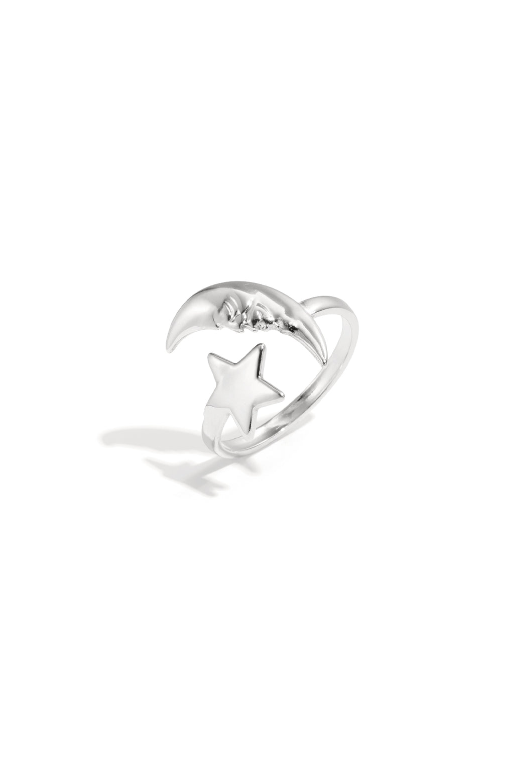 Adjustable Minimalist Star & Moon Rings - All Fit