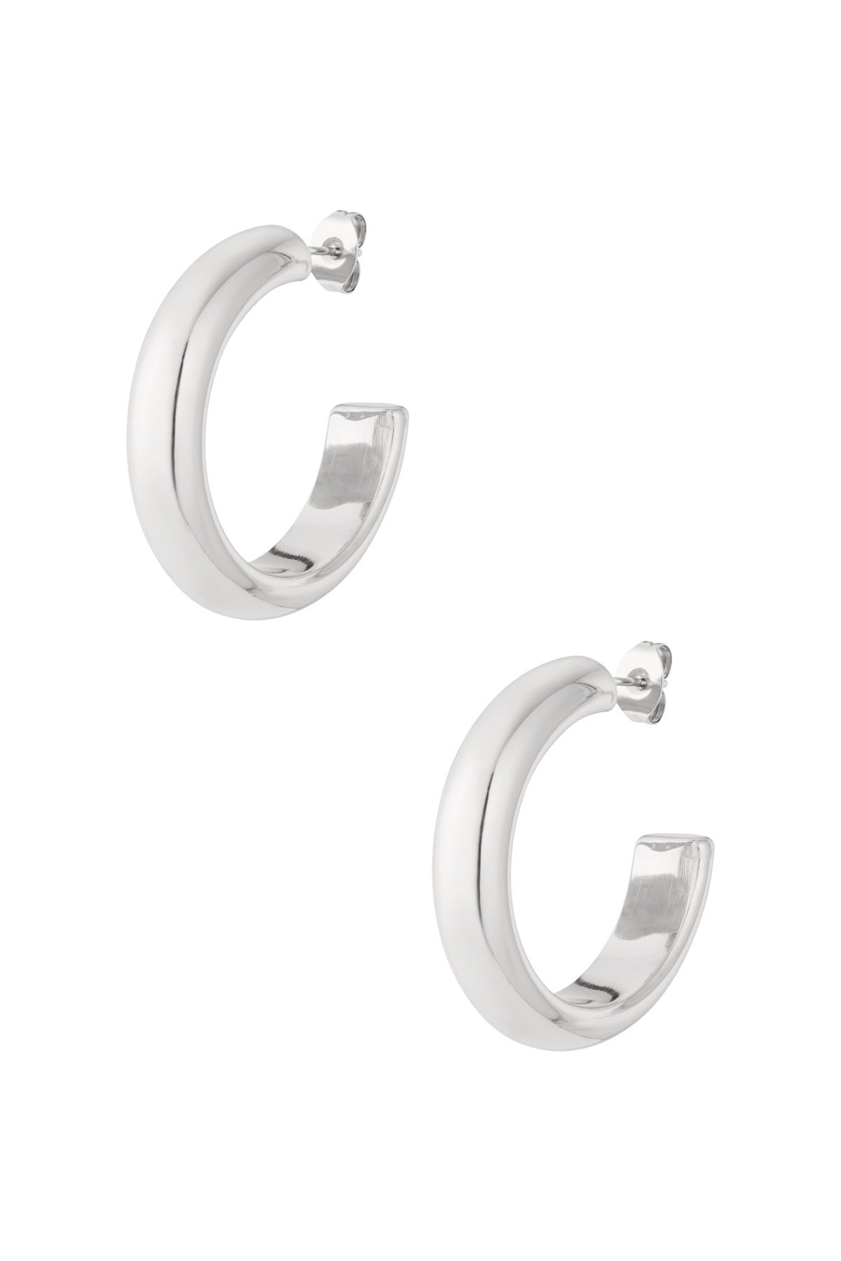 Chunky Hoop Earrings