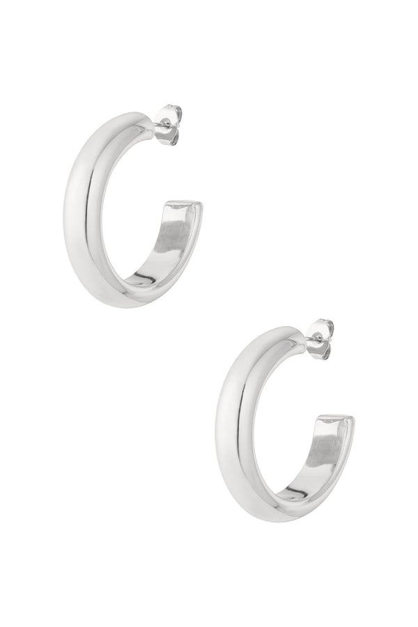 Chunky Hoop Earrings