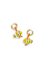 Beaded and fish-shaped earrings