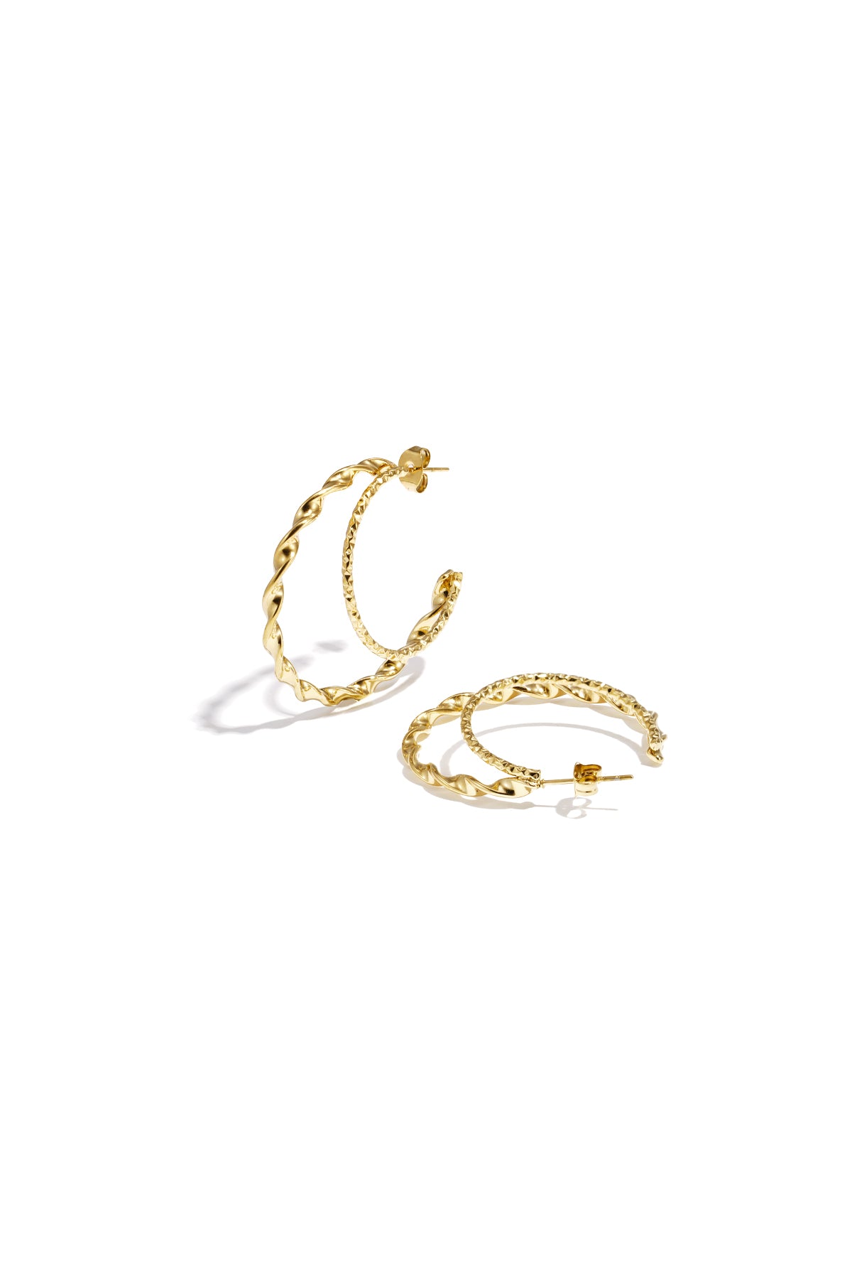 Elegant Stainless Steel Hoop Earrings for Everyday Style Main product image