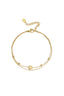 Elegant Star Charm Bracelet in Silver & Gold for Everyday Wear