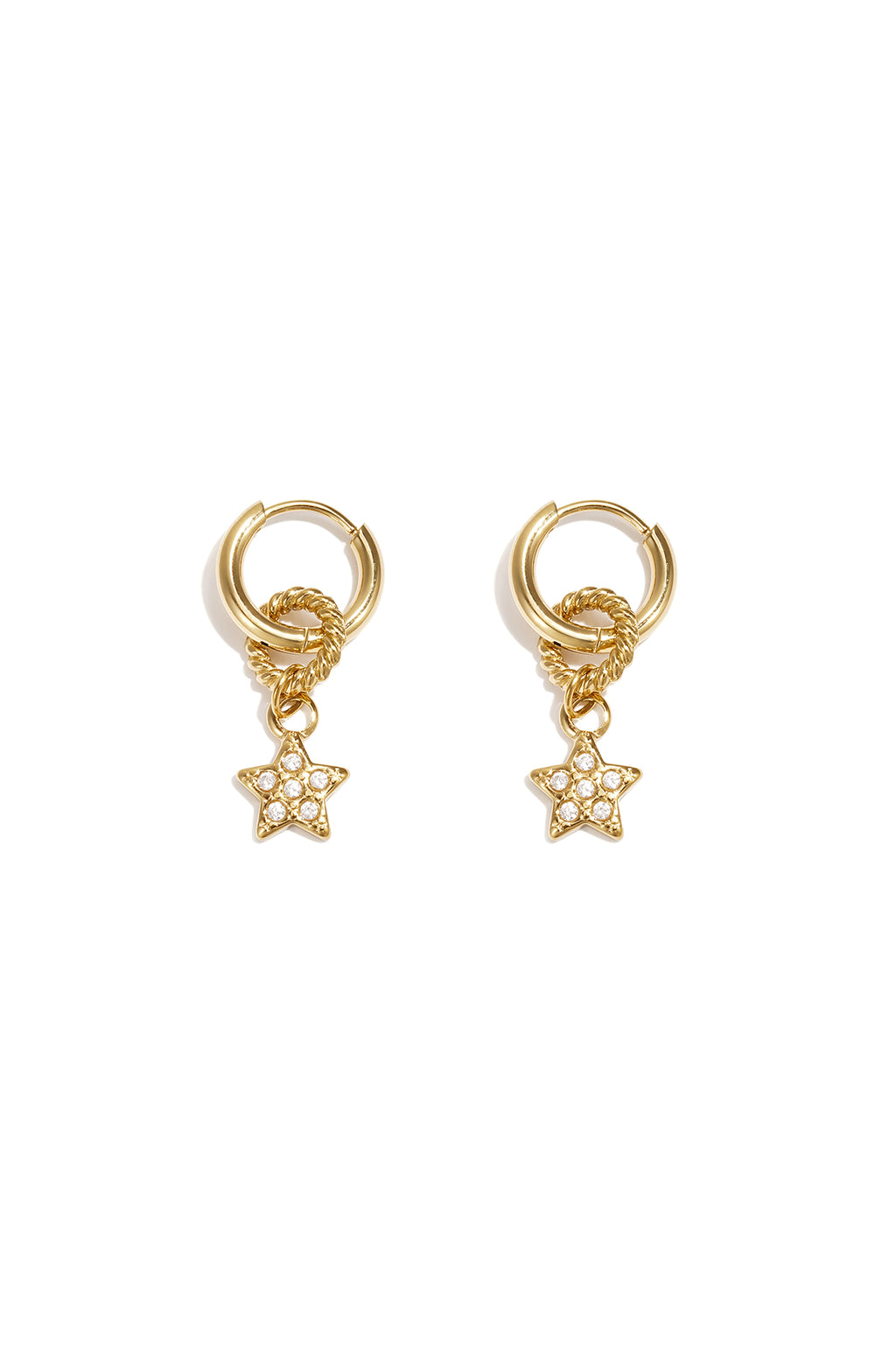 Elegant Star Drop Earrings for Daily Wear