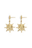 Stylish Sun Dangle Earrings for Everyday Glam