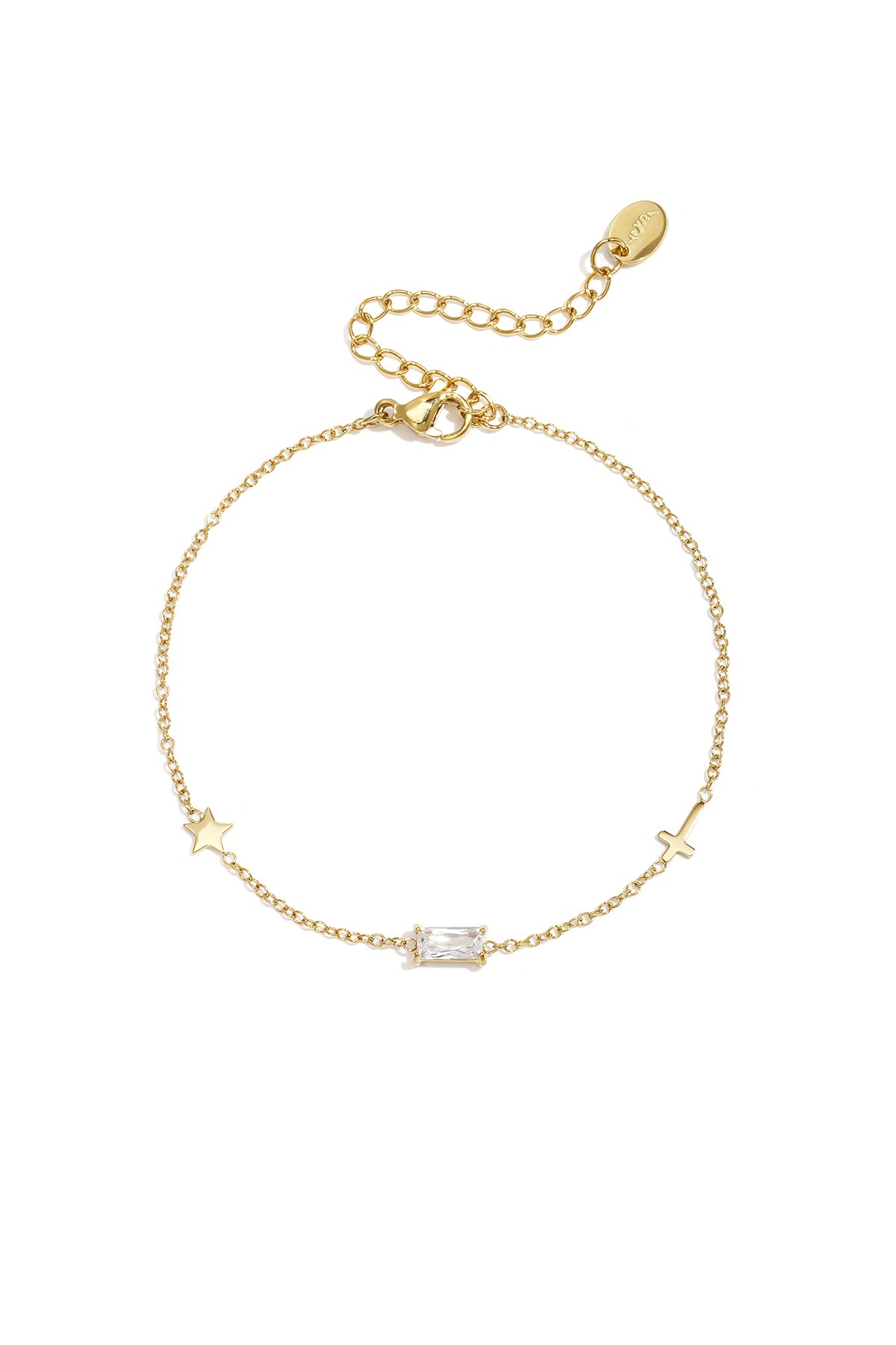 Elegant All-Fit Stainless Steel Charm Bracelets Main product image