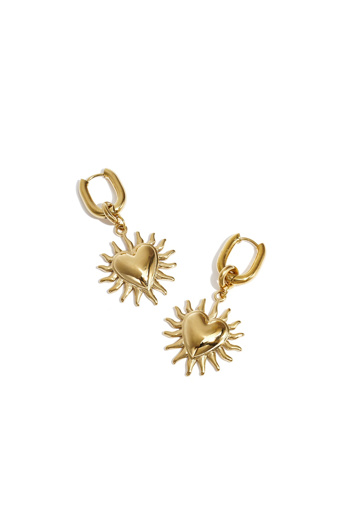 Stylish Heart Drop Earrings for Daily Wear Main product image
