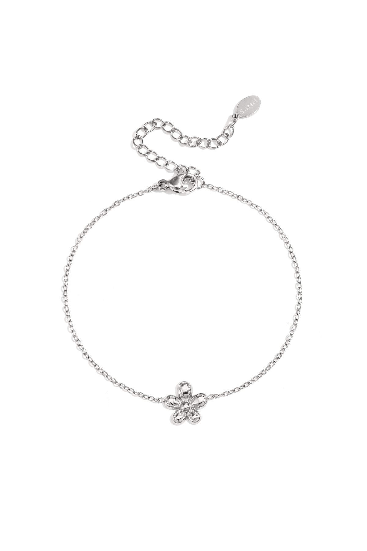Elegant Flower Charm Bracelet for Daily Wear Main product image