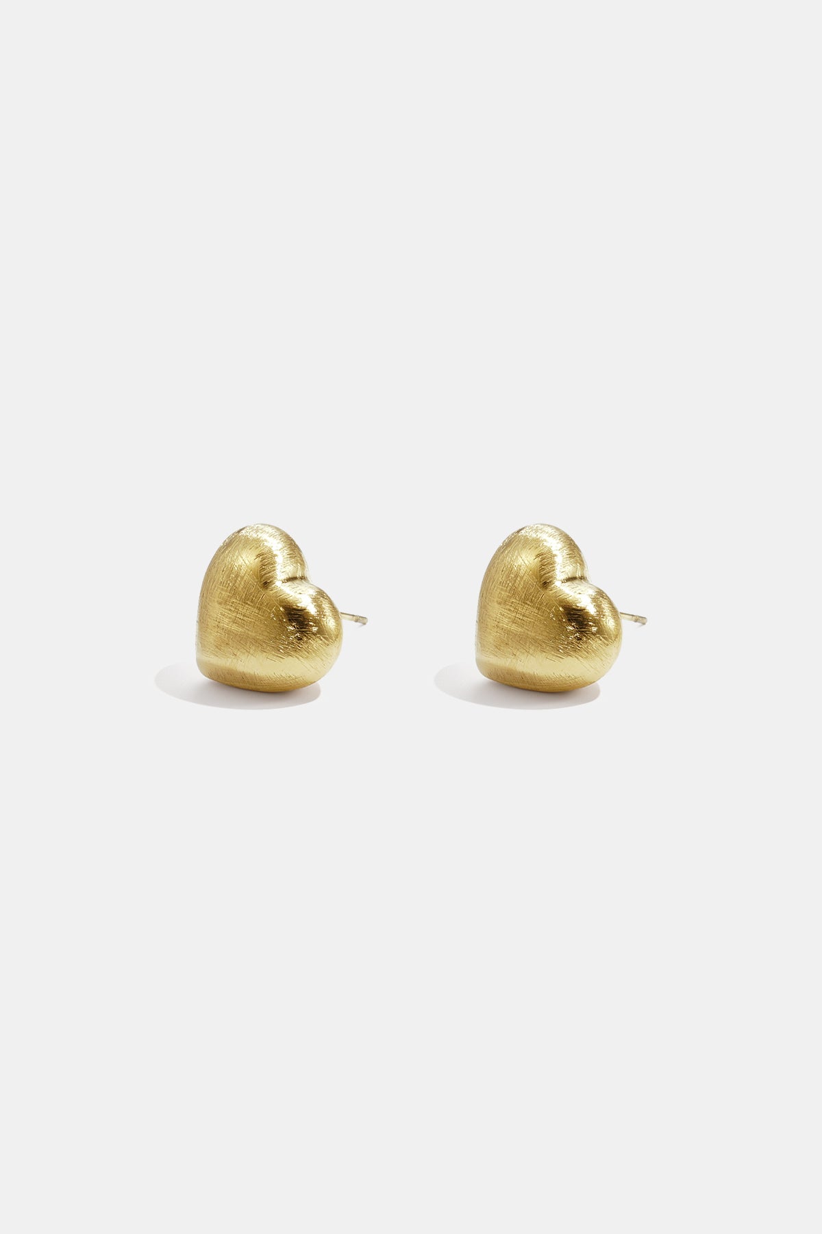 Elegant Heart Stud Earrings for Everyday Wear