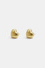 Elegant Heart Stud Earrings for Everyday Wear