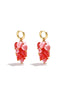 Stylish Heart Beads Earrings for Women Spring/Summer