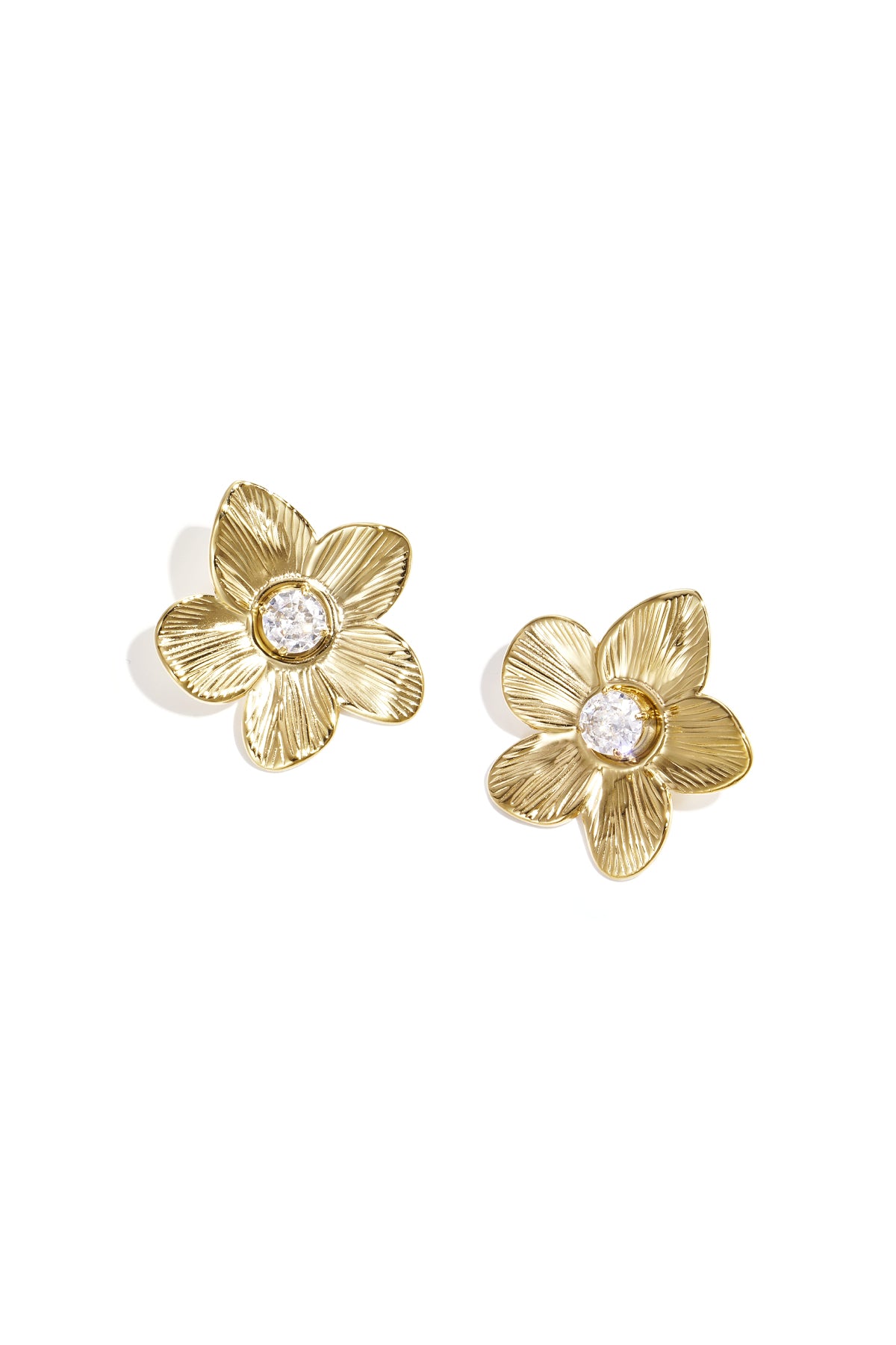 Elegant Flower Stud Earrings for Everyday Sparkle Main product image
