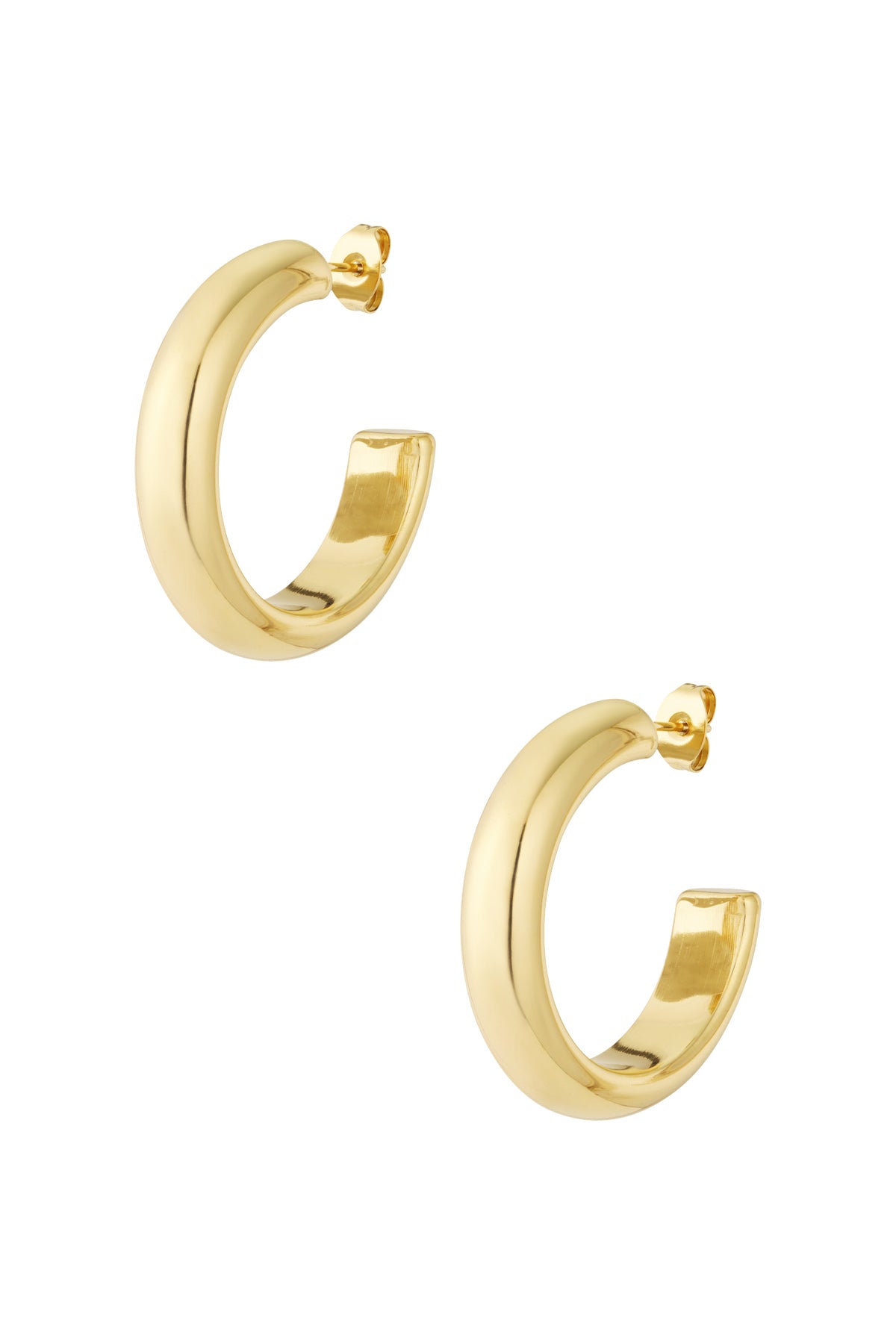 Chunky Hoop Earrings Main product image