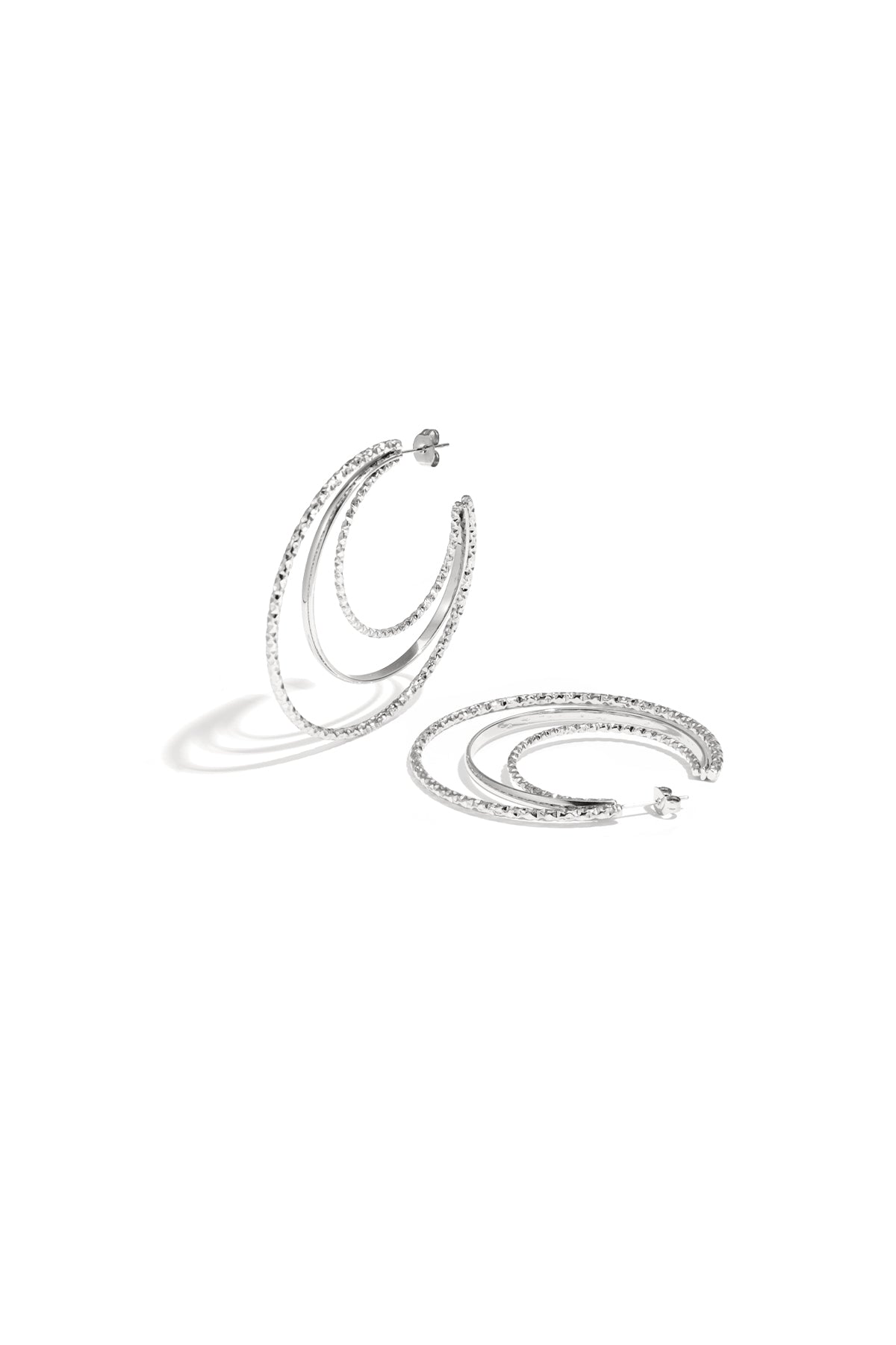 Stylish Stainless Steel Hoop Earrings for Women
