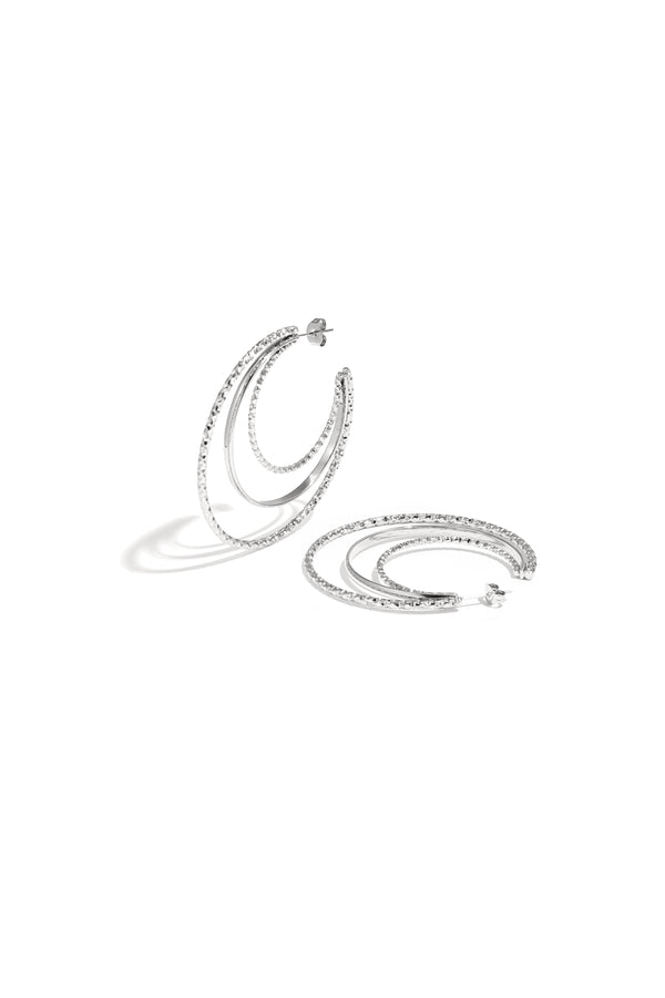 Stylish Stainless Steel Hoop Earrings for Women