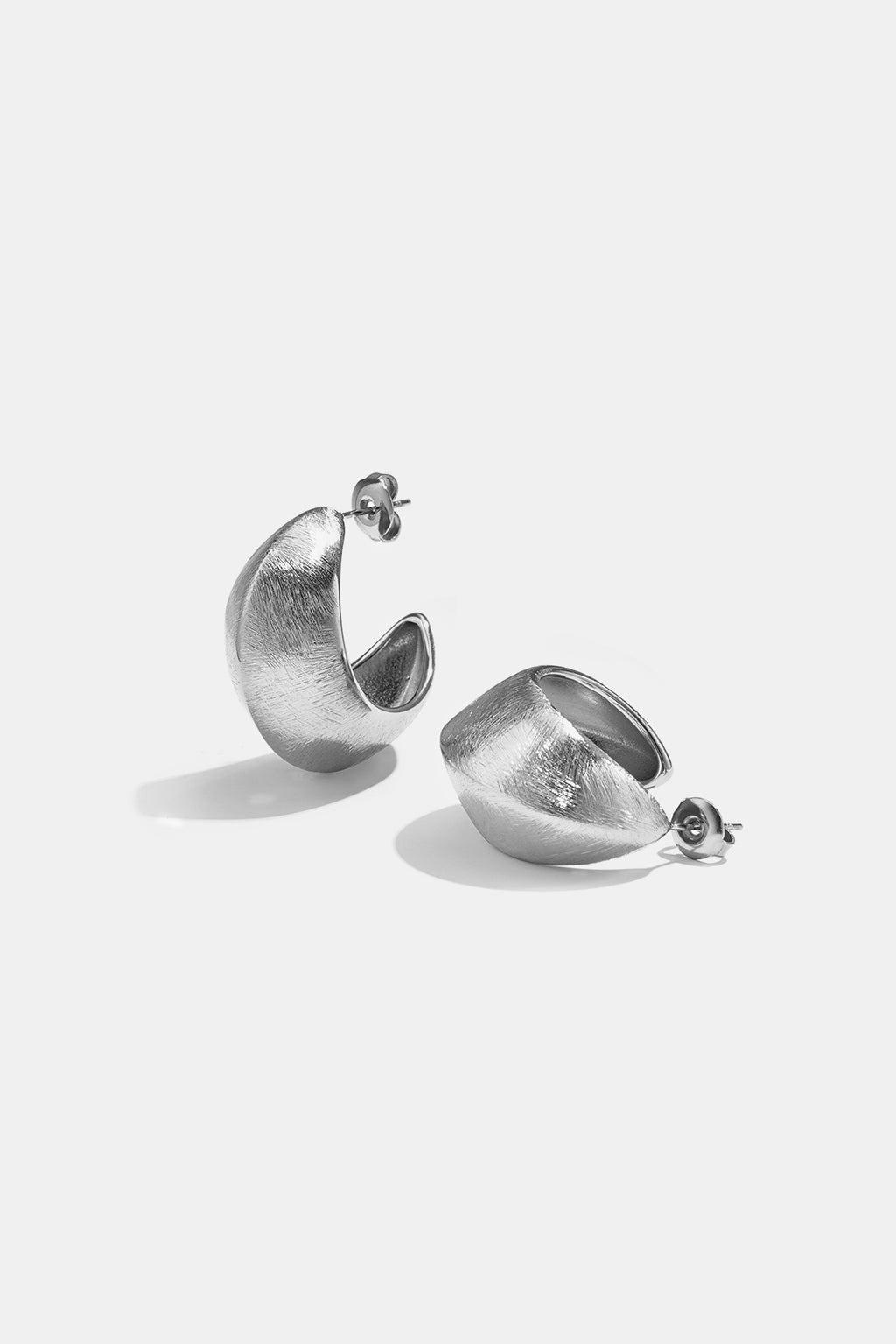 Pendientes de aro circulares, estilo casual, para uso diario, serie sencilla, joyería para mujer