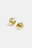 Stylish Lumé Hoop Earrings - Silver & Gold