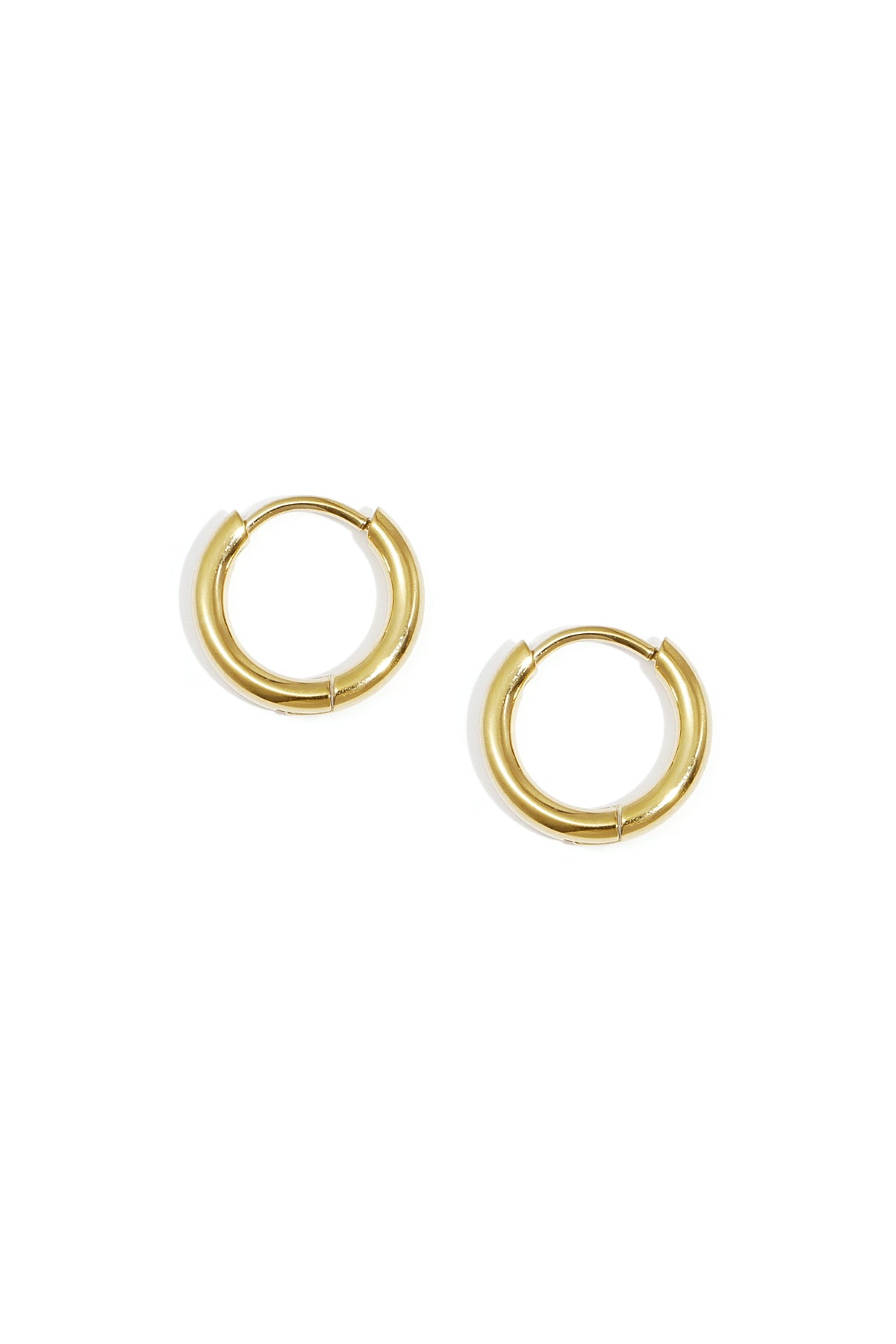 Small hoop earrings 1.2 cm