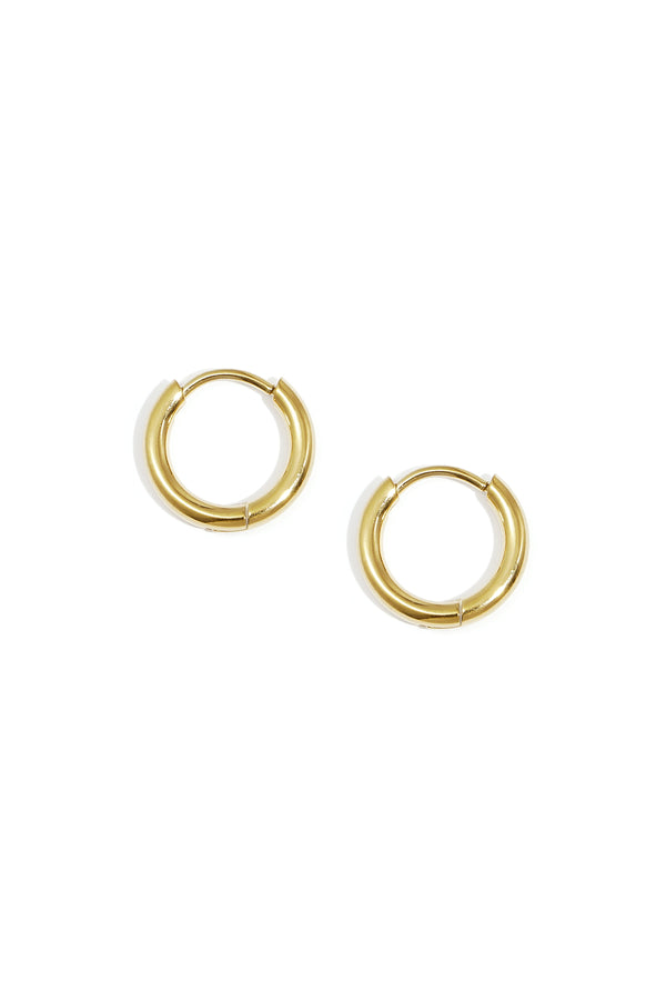 Small hoop earrings 1.2 cm