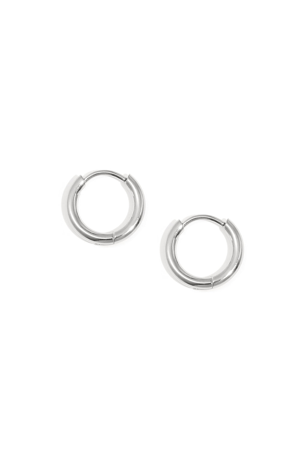 Small hoop earrings 1.2 cm