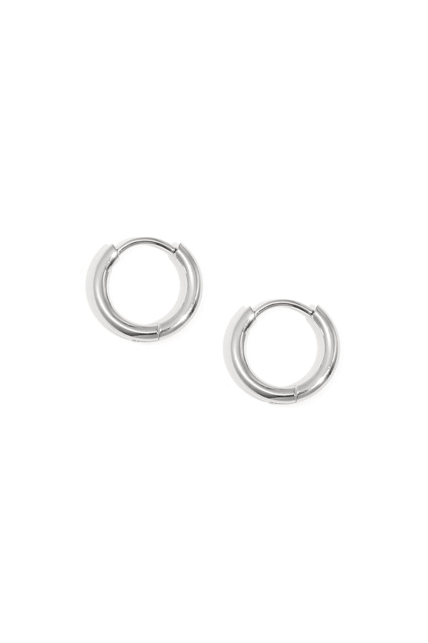 Small hoop earrings 1.2 cm