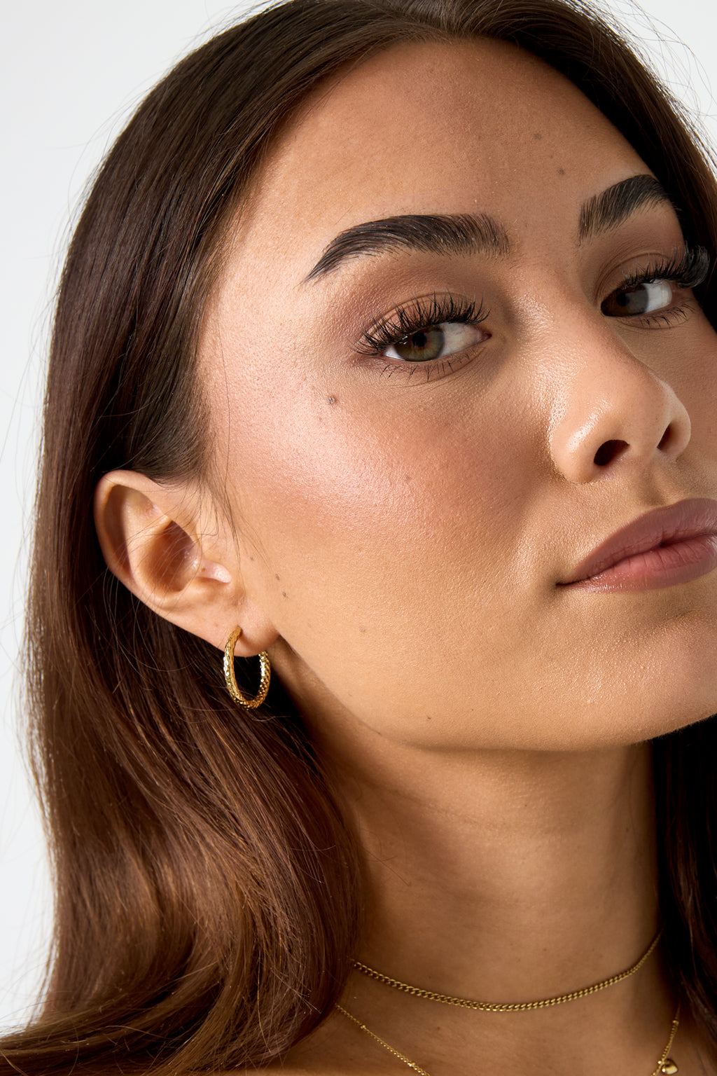 Small drawing earrings