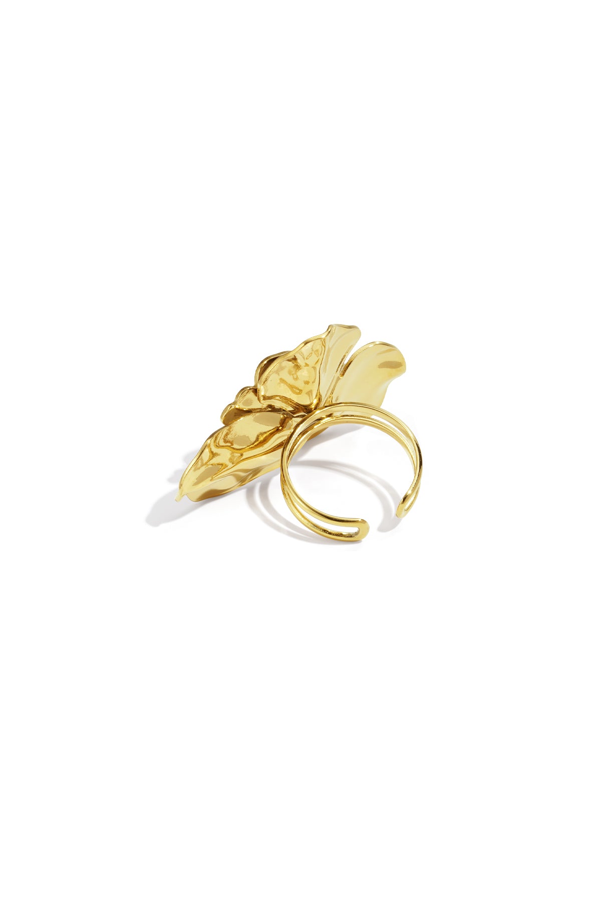 Anillos con diseño de flores