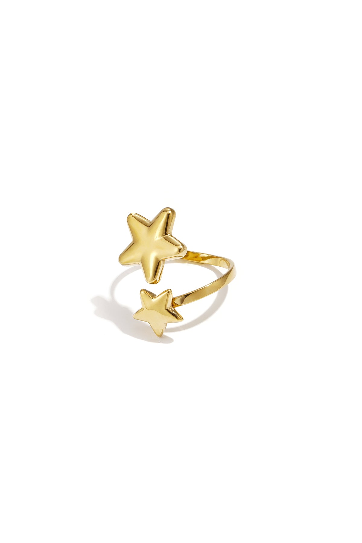 Elegant Star Minimalist Ring - Adjustable & Stylish Imagen principal del producto
