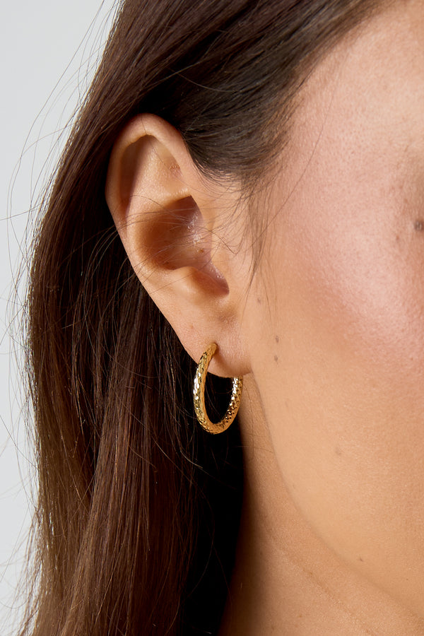 Small drawing earrings