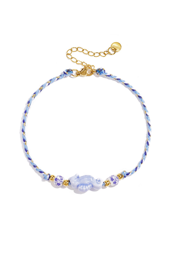 Animal rope anklets, vacation, beach