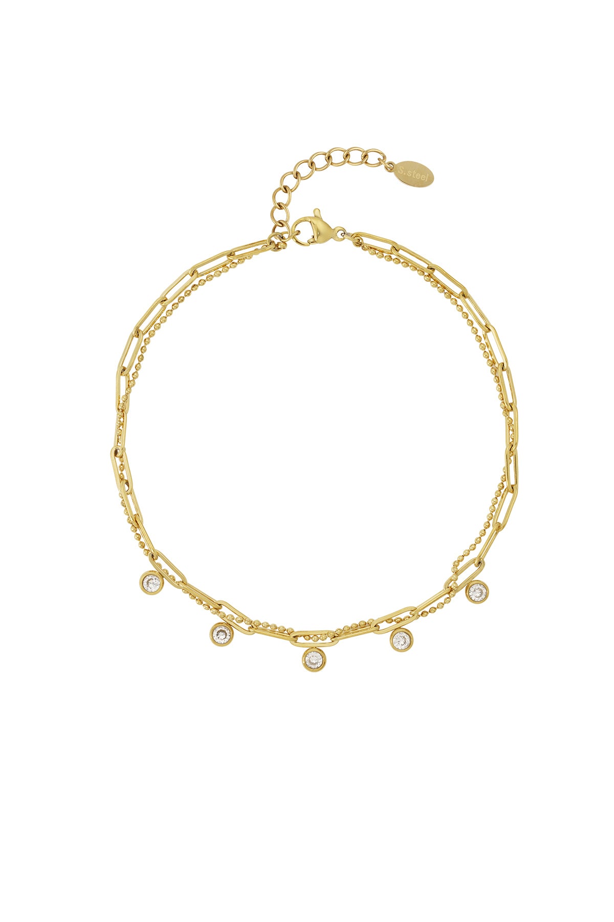 Shiny Chain Anklet Main product image