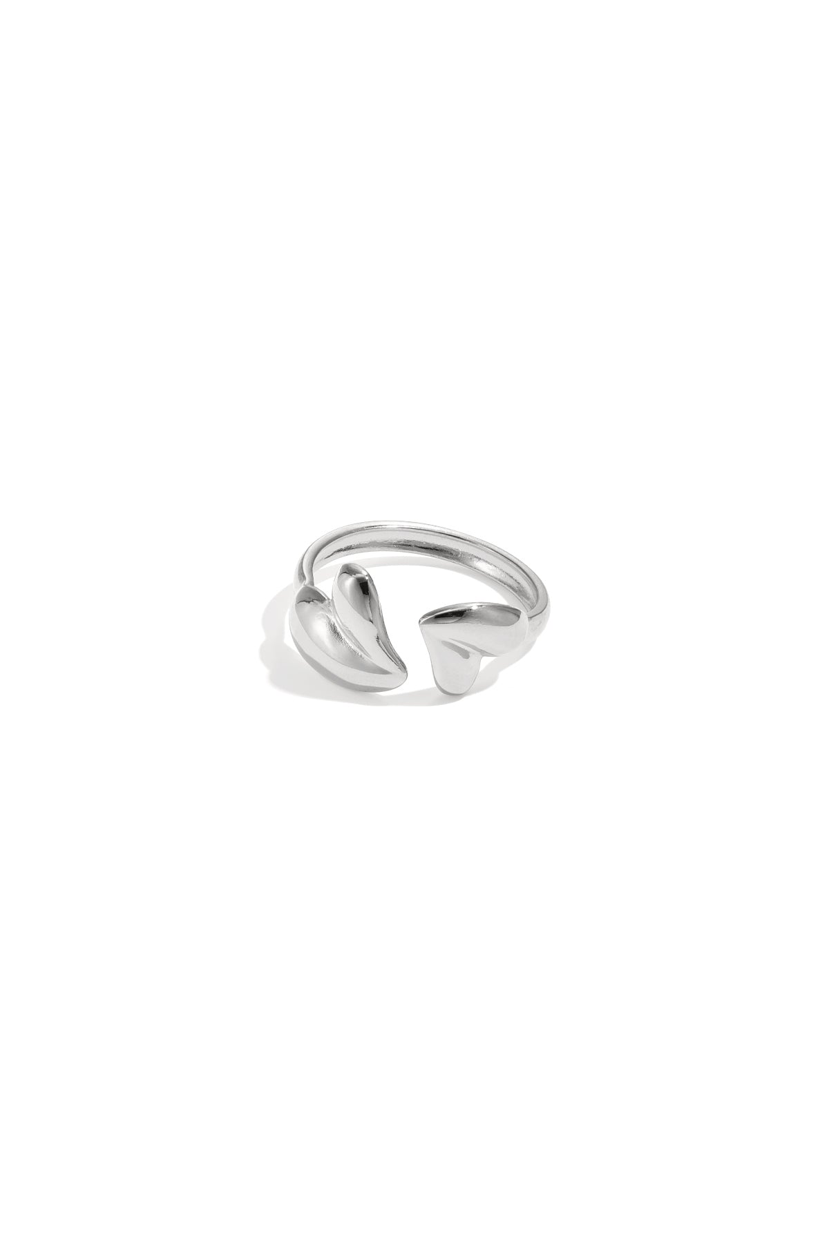 Elegant Minimalist Heart Ring - Adjustable All-Fit Imagen principal del producto