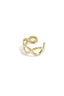 Stylish Gold Circle Ear Cuff for All Ears