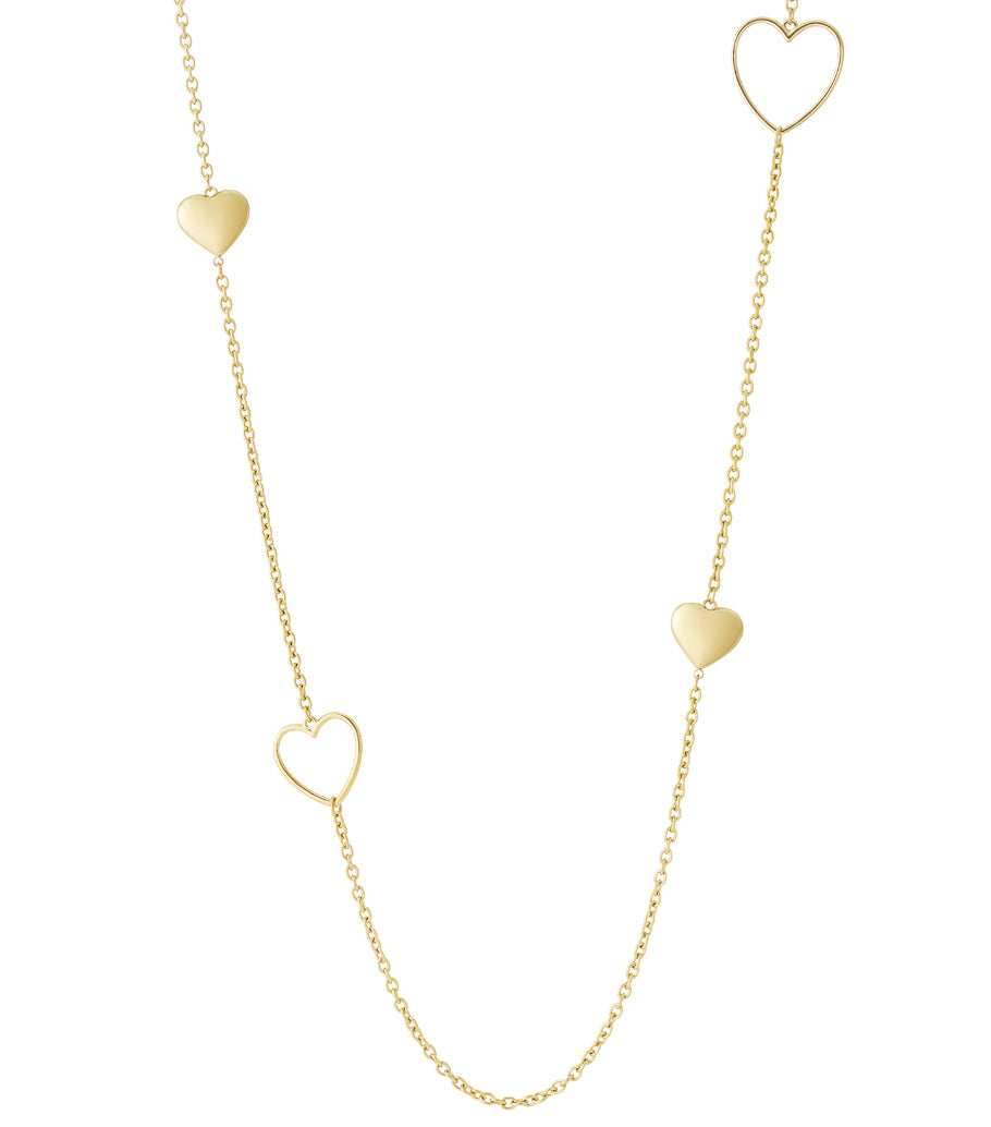 Collar largo Amour